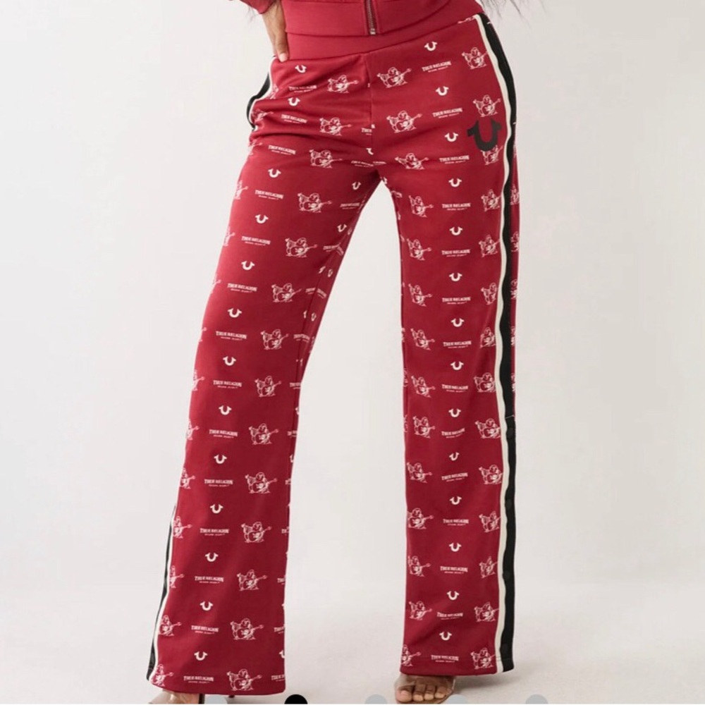 True Religion Monogram Track Pants